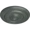 Ekena Millwork Kepler Traditional Medallion (For Canopies up to 2 5/8"), 11 7/8"OD x 1 1/4"P, Athenian Green CM12KPAGC - alternate 3